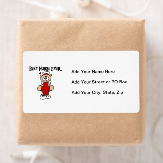 Beste verpleegkundigen, overhemden en geschenken etiket (Insitu)
