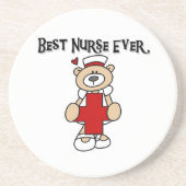 Beste verpleegkundigen, overhemden en geschenken zandsteen onderzetter (Voorkant)