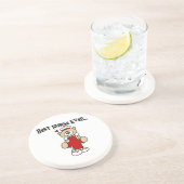 Beste verpleegkundigen, overhemden en geschenken zandsteen onderzetter (Zijkant)