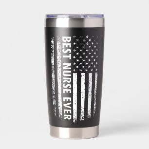 Beste Verpleegster Ooit Cadeau CNA Schattig Verple Geïsoleerde Drinkbeker
