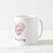 "Beste verpleegster ooit" - Een oprechte gift voor Koffiemok (Voorkant rechts)