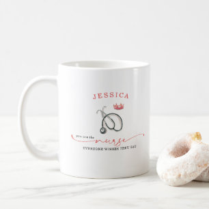 Beste Verpleegster Ooit Monogram Verpleegster Wa Koffiemok