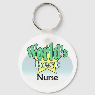 Beste verpleegster ter wereld sleutelhanger