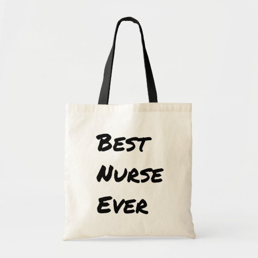 Beste verpleegster tote bag (Voorkant)