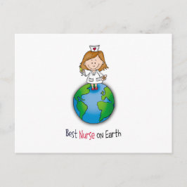 Beste verpleegsters op aarde - Verpleegdag - Verpl Briefkaart