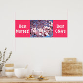 Beste verpleegsters posters Beste CNA's prints Ver (Keuken)