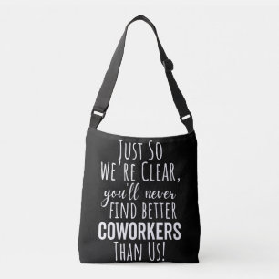 BESTE VERPLICHTING VOOR HET VERLATEN VAN COWORKERS CROSSBODY TAS