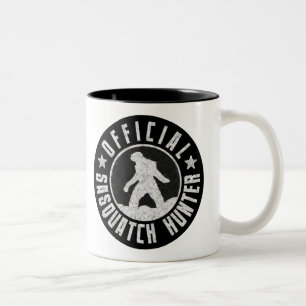 Beste versie - OFFICIEEL Sasquatch Hunter Design Tweekleurige Koffiemok