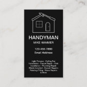 Beste Verticale Handyman Visitekaartjes (Voorkant)