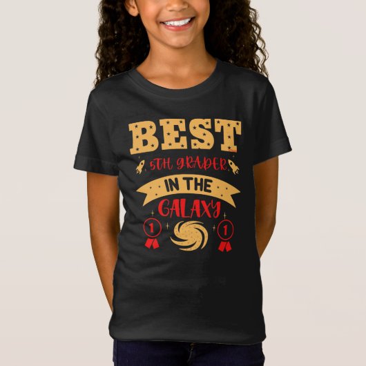 BESTE VIERDE GRADER IN DE GALAXY grappig T-shirt (Voorkant)
