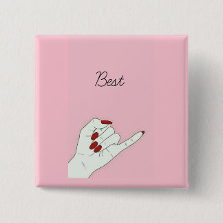 Beste Vierkante Button 5,1 Cm