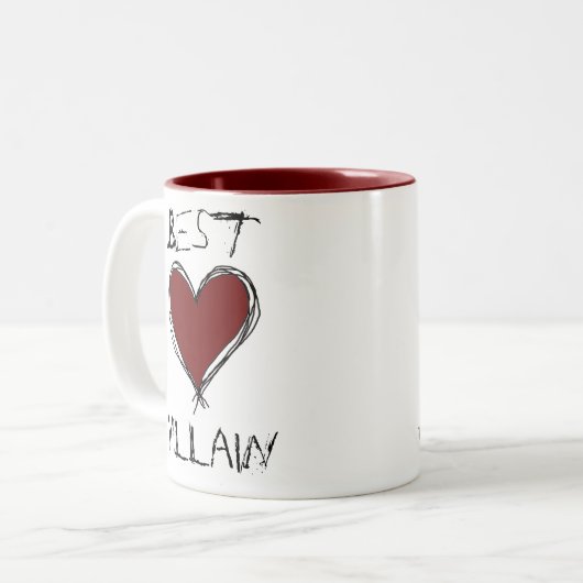 "Beste Villain..." Mok (Voorkant links)