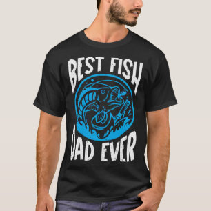 Beste Vis Vader Ooit Aquarist Aquarium Zoutwater V T-shirt