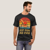 Beste Vis Vader Ooit Goudvis Voor Vis T-shirt (Voorkant volledig)