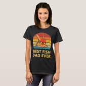 Beste Vis Vader Ooit T-shirt (Voorkant volledig)