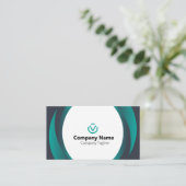 Beste Visitekaartje van het Bedrijf met aanpassing (Staand voorkant)