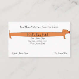 BESTE VISITEKAARTJES - MET DOG VERBAND HOUDENDE ON