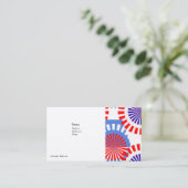 BESTE VISITEKAARTJES - TEARBEWIJS - PATRIOTISCHE K (Staand voorkant)