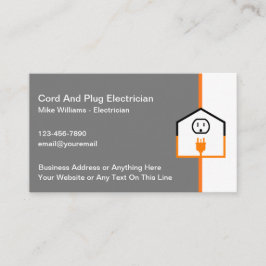 Beste Visitekaartjes van de elektricien voor nieuw