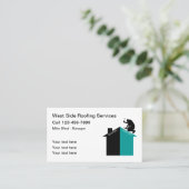 Beste Visitekaartjes voor dakbedekking (Staand voorkant)