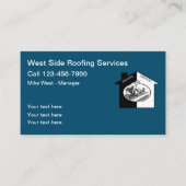 Beste Visitekaartjes voor dakbedekking (Voorkant)