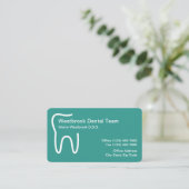 Beste Visitekaartjes voor het aanwijzen van tandar (Staand voorkant)