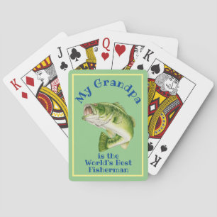Beste Visser Ter Wereld Pokerkaarten