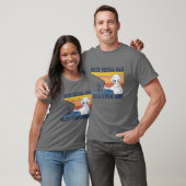 Beste Vizsla pap ooit kerstdag T-shirt (Unisex)