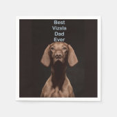 Beste Vizsla Vader Ooit Servet (Voorkant)