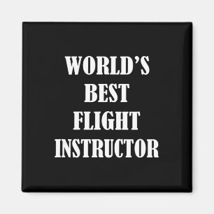 Beste vluchtinstructeur ter wereld - Cfi piloot le Magneet