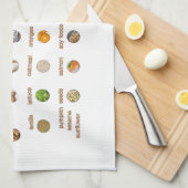 Beste voedingsmiddelen die helpen hoge bloeddruk t theedoek (Quarter Fold)