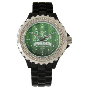 Beste Voetbal coach in de melksector Horloge