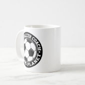 Beste Voetbal coach Koffiemok (Voorkant links)