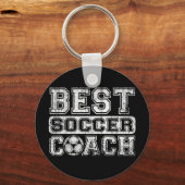 Beste Voetbal coach Sleutelhanger (Voorkant)