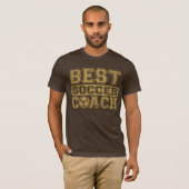 Beste Voetbal coach T-shirt (Voorkant volledig)