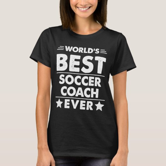 Beste Voetbal coach van de wereld ooit 1 T-shirt (Voorkant)