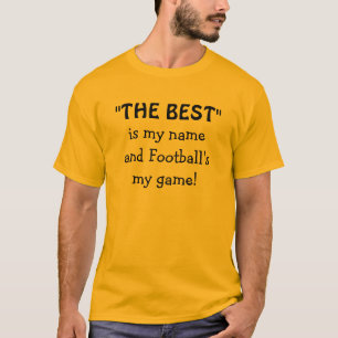 Beste Voetbal Sport Quote T-shirt