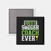 Beste Voetbalcoach Ooit Grappige Trainer Magneet (Voorkant / Achterkant)