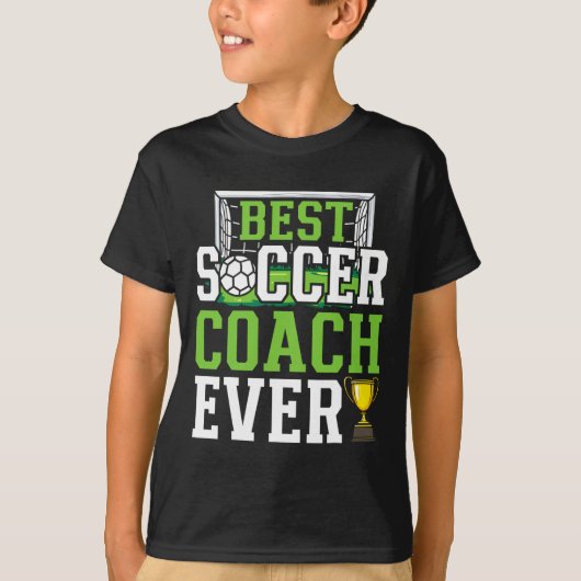 Beste Voetbalcoach Ooit Grappige Trainer T-shirt (Voorkant)