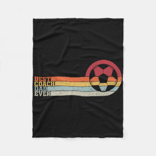 Beste Voetbalcoach Papa Aller Tijden Fleece Deken