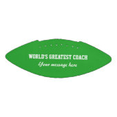 Beste Voetbalcoach Ter Wereld | Kleine bal cadeau (Paneel)