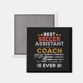 Beste voetbaltrainer ooit _ Instant Coach Magneet (Voorkant / Achterkant)