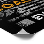Beste voetbaltrainer ooit _ Instant Coach Poster (Hoek)