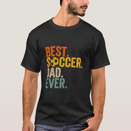 Beste Voetbalvader Ooit T-shirt (Voorkant)