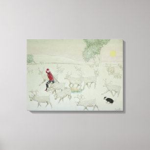 Beste voetboog canvas afdruk
