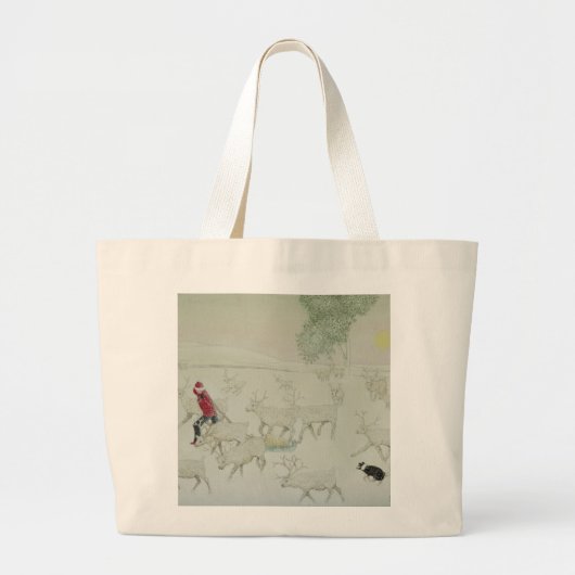 Beste voetboog grote tote bag (Voorkant)
