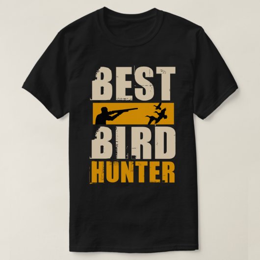 Beste vogeljacht t-shirt (Design voorkant)