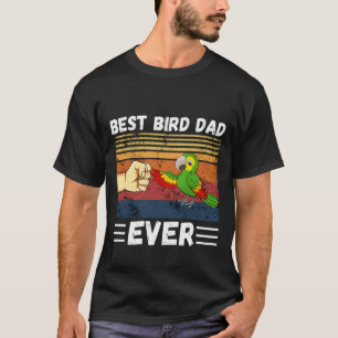 Beste vogelvader ooit, vogelpappa, Mannen papegaai T-shirt