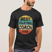 Beste volleybalcoach ooit 1 t-shirt (Voorkant)