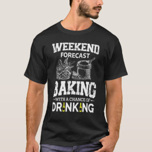 Beste voor bakken Mannen Vrouwen Bakkers T-shirt